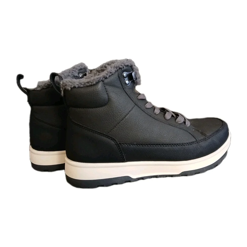 Weatherproof Men's Logjam Memory Foam Sneaker Boots Black Size 8‎ #1047